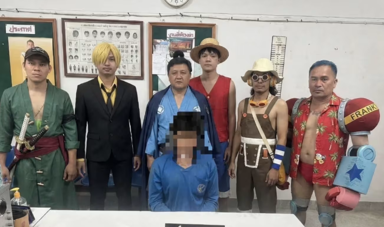 From One Piece to Disney Princesses: Thai Police’s Creative Post Wins Praise